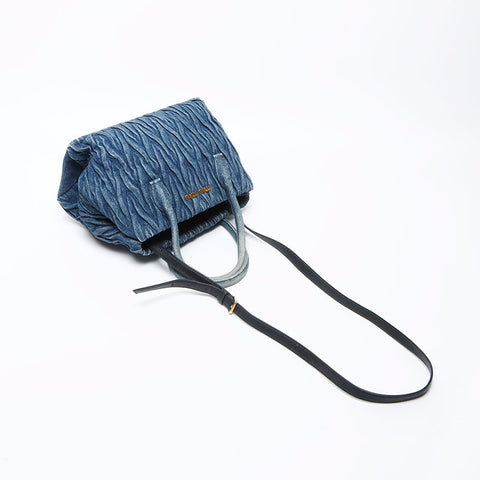 MIU MIU MIU Handbag Handbag Handbag Navy WS12320