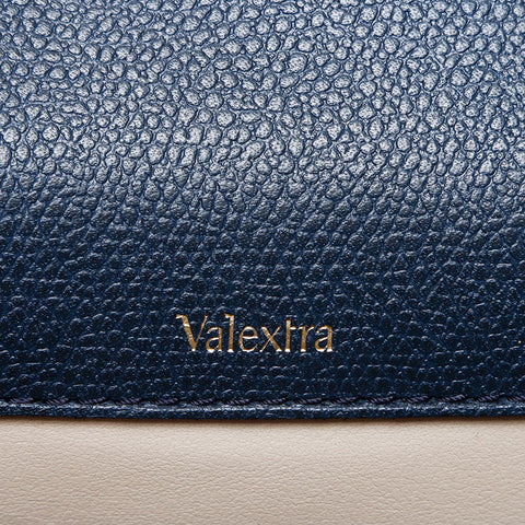 Valextra Ijide Handbag Navy WS12322