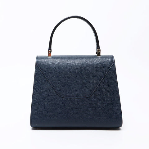 Valextra Ijide Handbag Navy WS12322