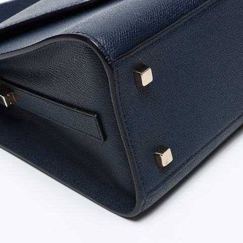 Valextra Ijide Handbag Navy WS12322