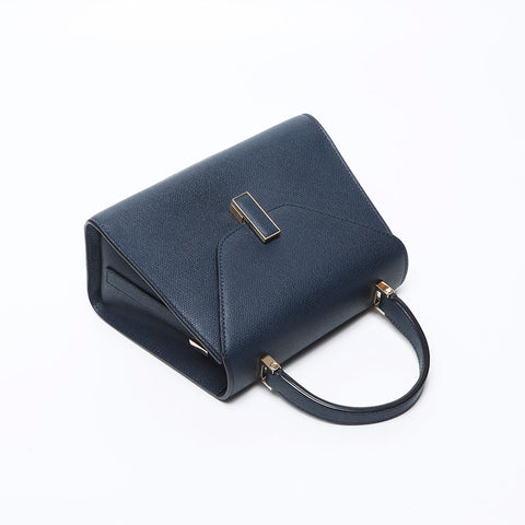 Valextra Ijide Handbag Navy WS12322