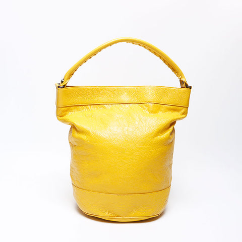 Balenciaga une épaule le jour du jour du sac jaune WS12325