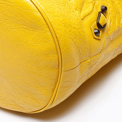 Balenciaga une épaule le jour du jour du sac jaune WS12325