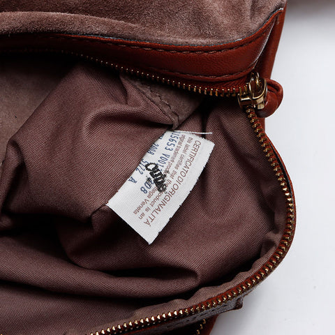 Bottegaveneta Intrecciato Sac à épaule à un épaule brun WS12326
