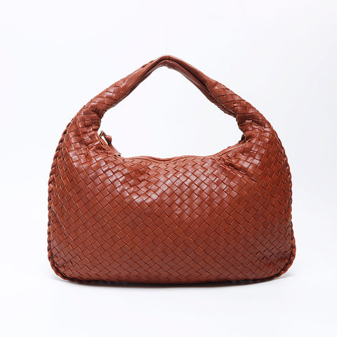 Bottegaveneta Intrecciato Sac à épaule à un épaule brun WS12326