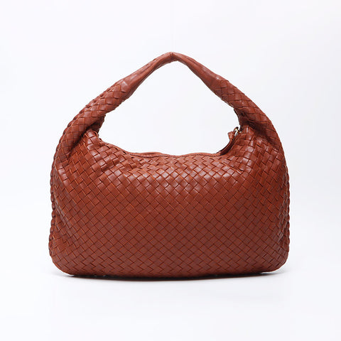 Bottegaveneta Intrecciato Sac à épaule à un épaule brun WS12326