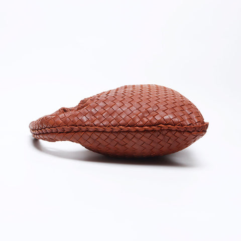 Bottegaveneta Intrecciato Sac à épaule à un épaule brun WS12326
