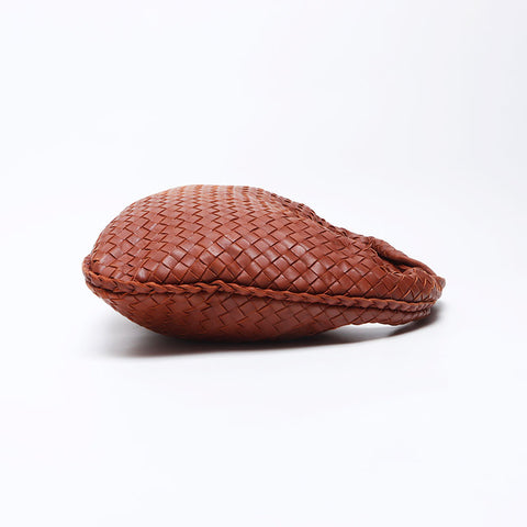Bottegaveneta Intrecciato Sac à épaule à un épaule brun WS12326