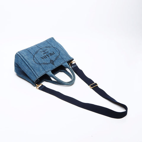 Prada 2way Sac à main sac à main bleu WS12330