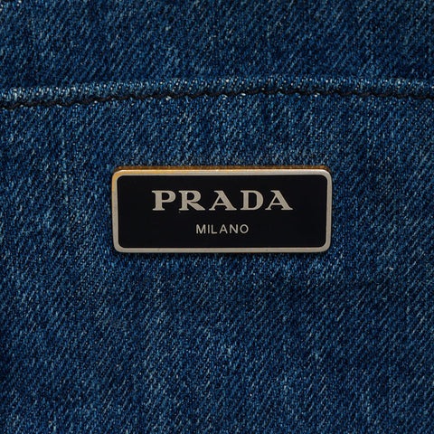 Prada 2way Sac à main sac à main bleu WS12330