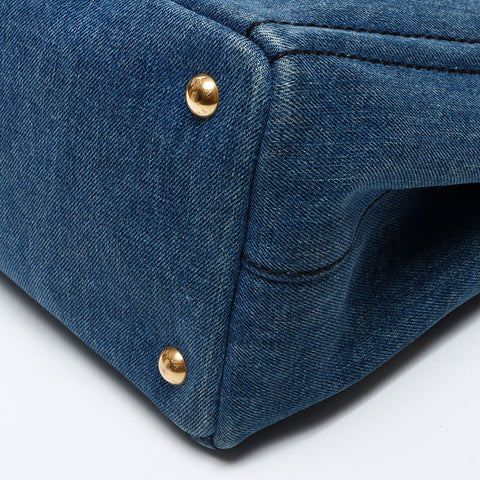 Prada 2way Sac à main sac à main bleu WS12330