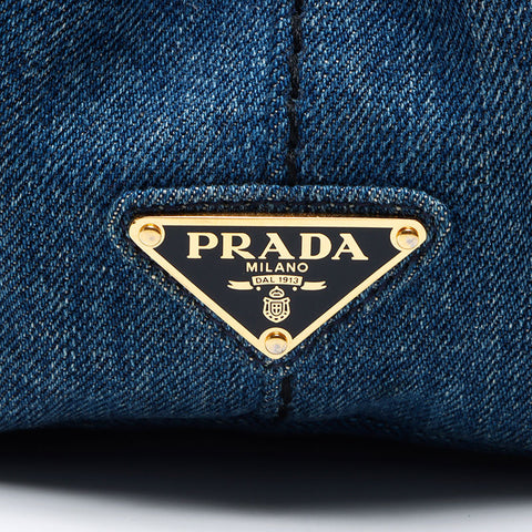 プラダ PRADA 2WAY ショルダーバッグ ハンドバッグ ブルー WS12330