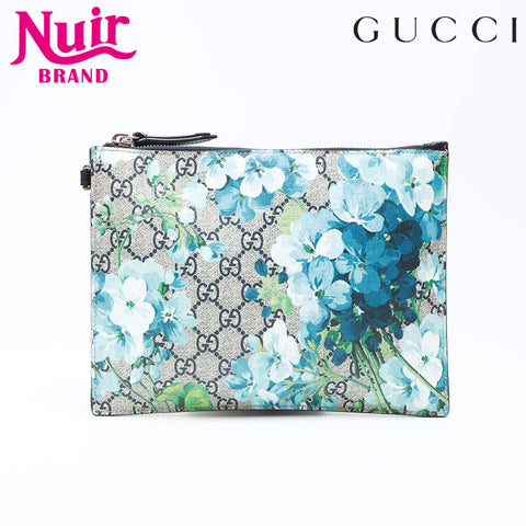 Gucci GG开花GG至高离合器袋米色WS12336