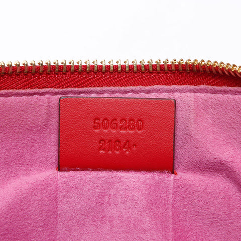 GUCCI GG Supreme Dog Bosco Clutch-Tasche beige WS12338