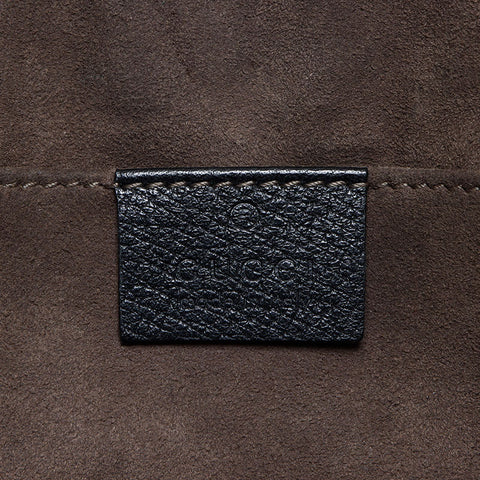 Gucci Gucci徽标雪利酒系列2019离合器袋黑色WS12339