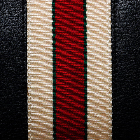 Gucci Gucci徽标雪利酒系列2019离合器袋黑色WS12339