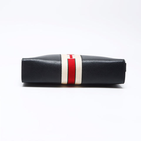 Gucci Gucci徽标雪利酒系列2019离合器袋黑色WS12339