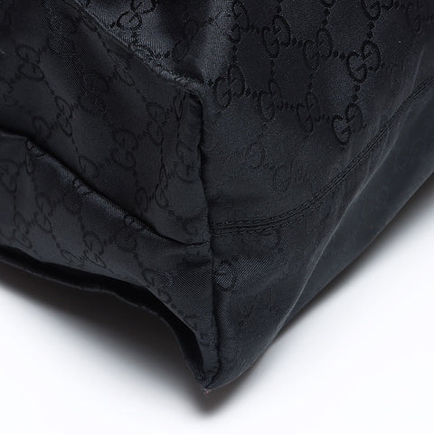 Gucci GG Sac fourre-tout en nylon suprême noir WS12340