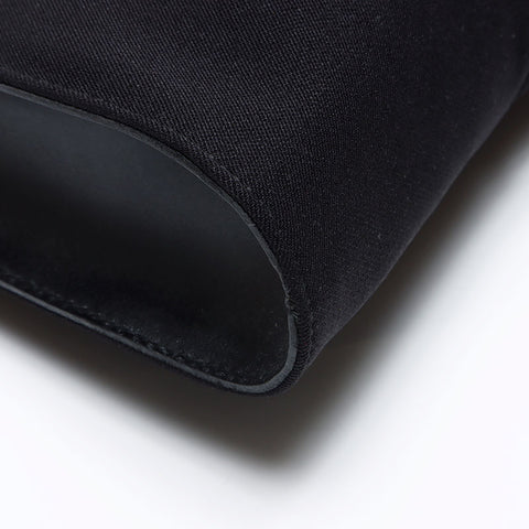 Salvatore Ferragamo银配件一个肩膀徽标肩带黑色WS12346