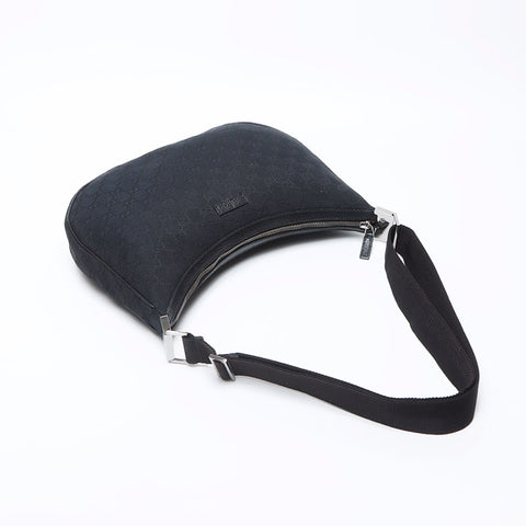 Gucci GG Canvas Sac à épaule noire WS12347