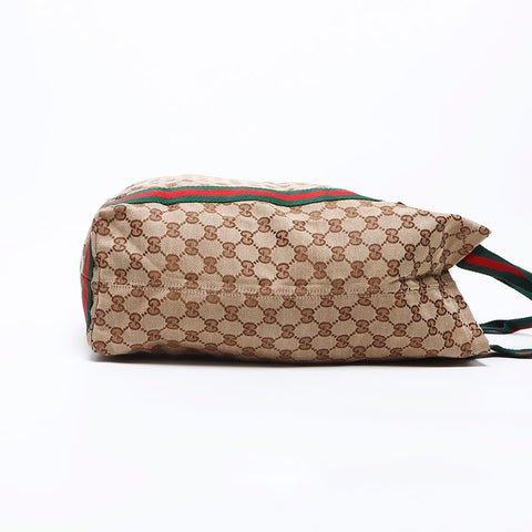 グッチ GUCCI GGキャンバス トートバッグ ベージュ WS12354