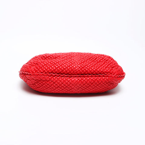 bottegaveneta皮革流浪汉肩袋红色WS12356