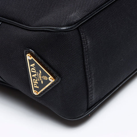 PRADA LOGO TOLEVAS RIBBON CANNAPA JACQUARD SAG SAGE BLACK WS12361
