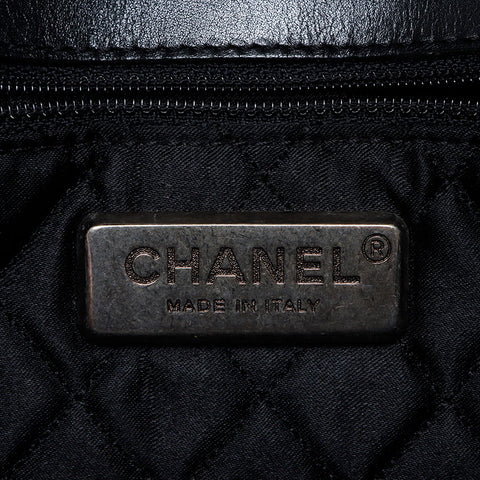 シャネル CHANEL レザー ココマーク 12番台 2008-2009 ショルダーバッグ ブラック WS12366