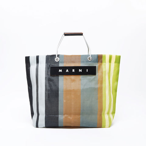 Marni网格徽标手袋多色WS12372