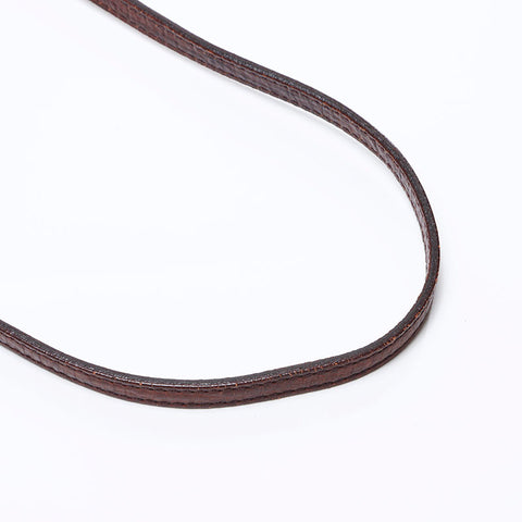 FENDI Zucchino Mamma Pochette Shoulder Bag Brown WS12375