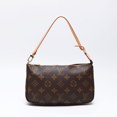 路易威登（Louis Vuitton）路易·威登（Louis Vuitton）2003会标pochette配件手提包棕色WS12388