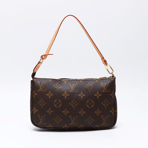 路易威登（Louis Vuitton）路易·威登（Louis Vuitton）2003会标pochette配件手提包棕色WS12388