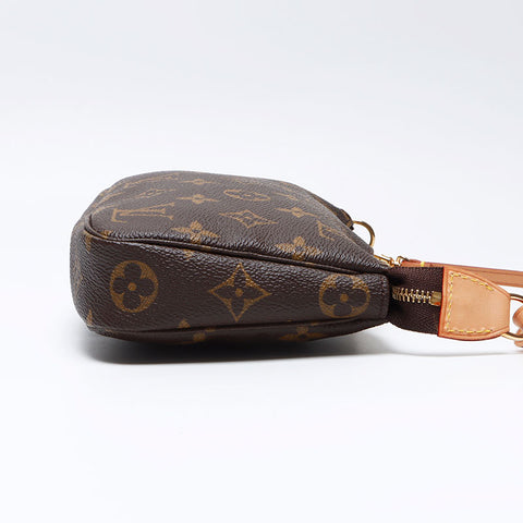 路易威登（Louis Vuitton）路易·威登（Louis Vuitton）2003会标pochette配件手提包棕色WS12388