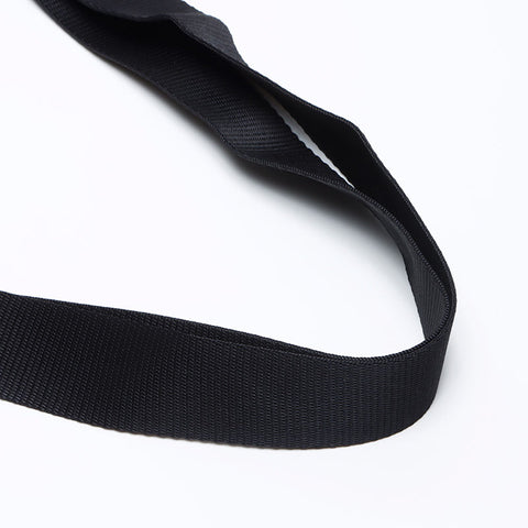 PRADA Triangle Logo Tag Nylon Sac à épaule noir WS12391