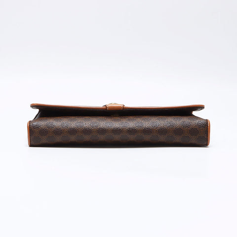Céline Macadam Sac à volet Sac à épaule marron WS12392