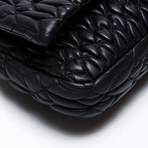 Miu miu miu Matteasse Crystal Sac d'épaule noir WS12398