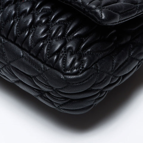 Miu miu miu Matteasse Crystal Sac d'épaule noir WS12398