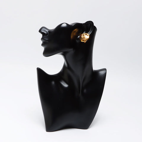 Chanel Chanel 94p 1994 Round Matelasse Coco Mark Orees Gold WS12402