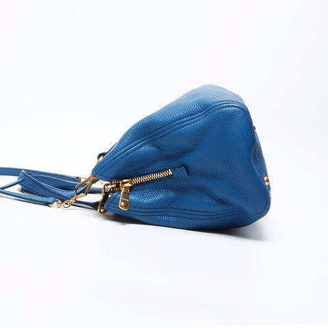 MIU MIU MIU VITTERO CARIBBEAN 2WAY SOG BLUE BLEU WS12405