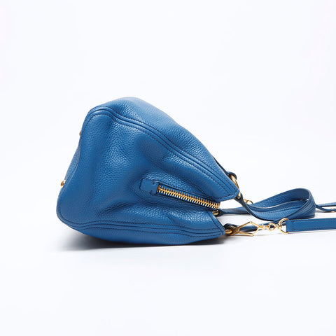 Miu Miu Vitello Caribbean 2way Shoulder Bag blue WS12405