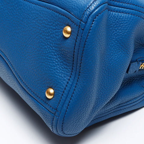 MIU MIU MIU VITTERO CARIBBEAN 2WAY SOG BLUE BLEU WS12405