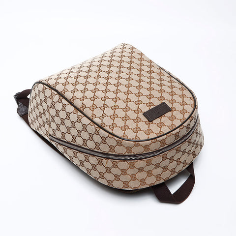 GUCCI GG Canvas Silver Metal Riches Sac à dos / Daypack Beige WS12448