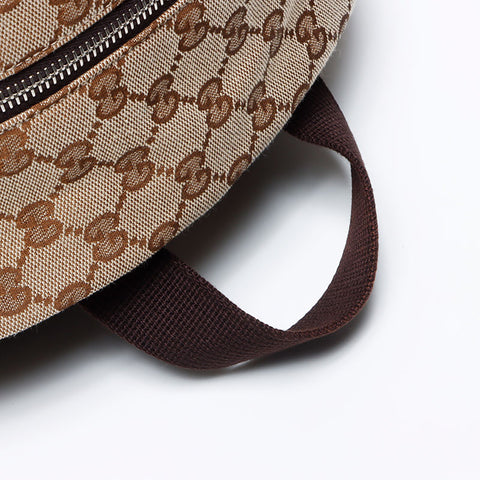GUCCI GG Canvas Silver Metal Riches Sac à dos / Daypack Beige WS12448
