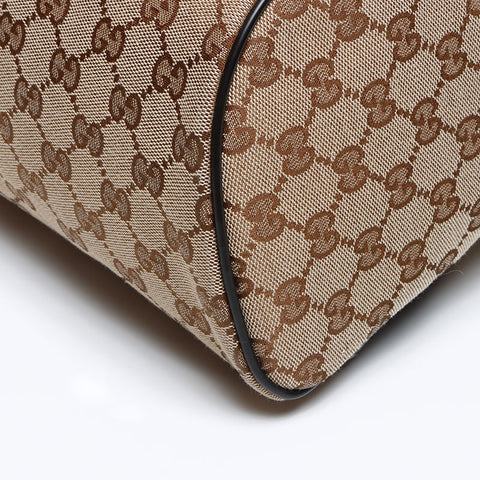 GUCCI GG Canvas Silver Metal Riches Sac à dos / Daypack Beige WS12448