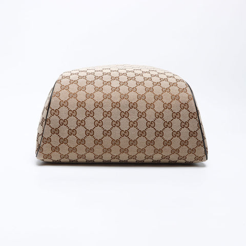 GUCCI GG Canvas Silver Metal Riches Sac à dos / Daypack Beige WS12448