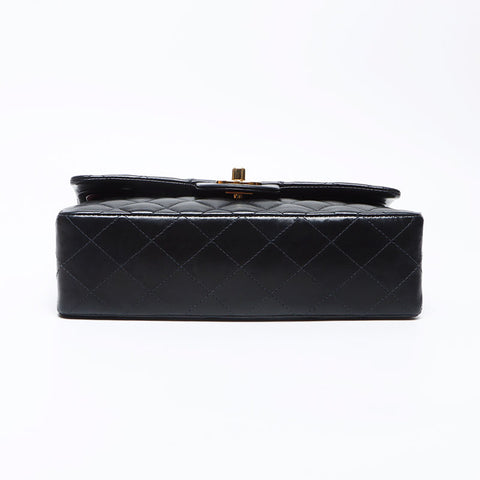 CHANEL COCO Mark Matelasse Lambskin No. 9 2004 Shoulder Bag black WS12450
