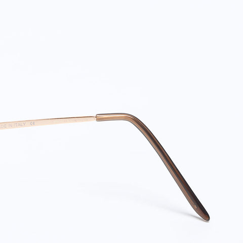Fendi Rimless Logo Sunglasses Brown WS12472