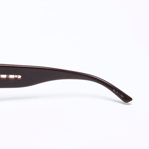 Céline Logo Macadam Lunettes de soleil Brown WS12473