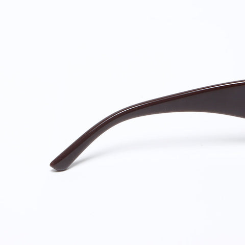 Céline Logo Macadam Lunettes de soleil Brown WS12473