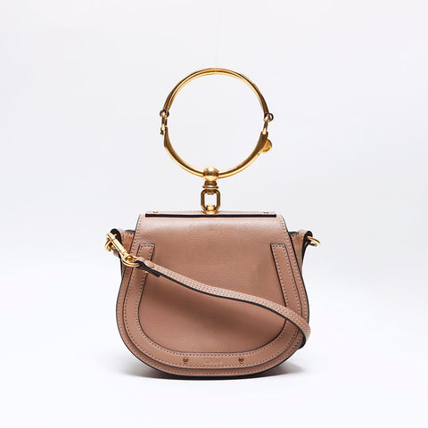 Chloe Nile 2WAY Shoulder Bag Beige WS12475